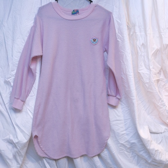 Bees and Jam Vintage Girls Soft Pink Nightie with Teddy Bear Logo - size 14 - Picture 1 of 7